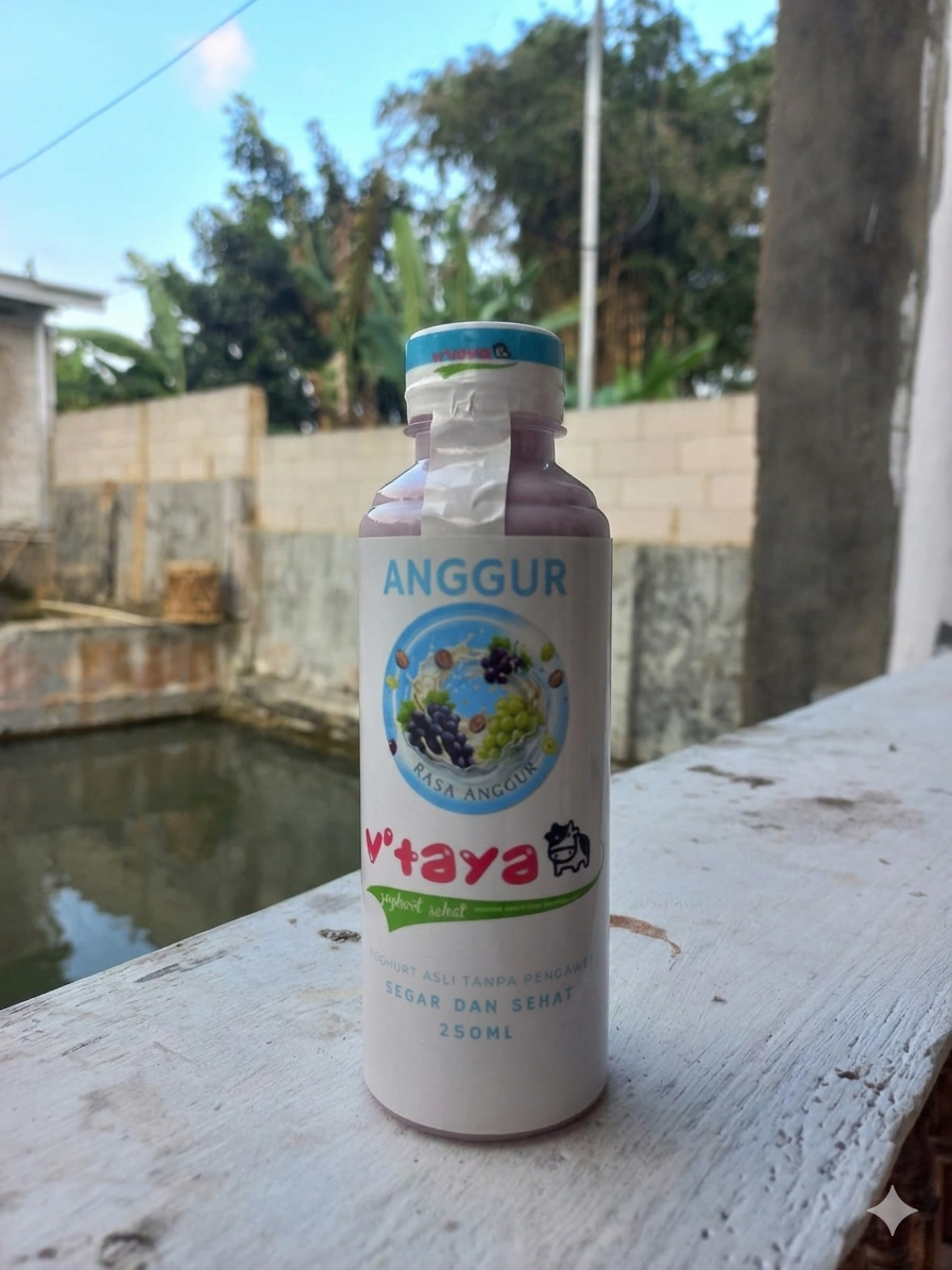 Yoghurt Anggur Botol